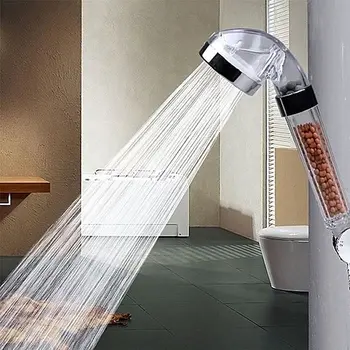Víz Terápia zuhanysarok nagynyomású Szűrő a Víz Megtakarítás zápor Fejét Fürdőszoba Anion Szűrő GYÓGYFÜRDŐ Fúvóka Tompítsa Zuhany