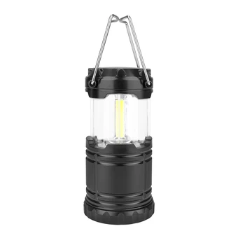 COB LED Lámpás Mini Világítás Kemping Lámpa, Kerti Sátor Lámpa Hordozható Segélykérő Zseblámpa Powered By 3*AAA Akkumulátor Fáklya