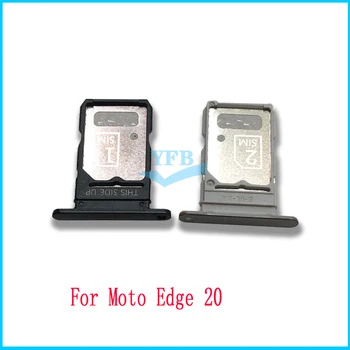 A Motorola Moto Szélén 5G Szélén 20 Lite Pro Plusz Sim-Kártya Tálca SD Olvasó Foglalat Foglalat Jogosultja cserealkatrész
