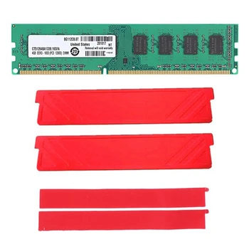FORRÓ-DDR3 4GB Memória Ram+Hűtés Mellény PC3-12800 1,5 V 1600 mhz-es 240 Pin Asztali Memória DIMM Asztali AMD Alaplap