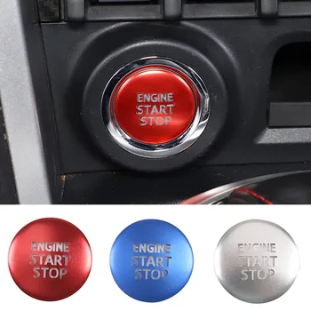 Start Stop autó Motor Nyomja Kapcsoló Gomb Borító Matrica Alkalmas Subaru BRZ Toyota 86 2012-2020 Automatikus Belső Kiegészítők