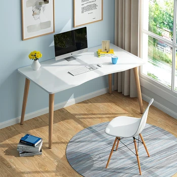 Számítógép asztal -típusú otthoni íróasztal lány hálószoba egyszerű irodai asztal irodai asztal bérleti ház kis asztal munkapad HY