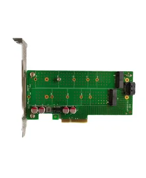 Shinreal Kettős M. 2 Adapter - NVMe s SATA Egy Kártya ... XIC-PE342