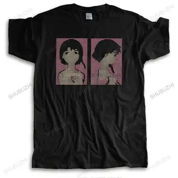 Soros Kísérletek Hált póló Férfi Rövid Ujjú Anime Manga Hiba Esztétikai Iwakura T-shirt Streetwear Tee Maximum Pamut Tshirt