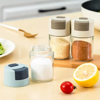 Mennyiségi fűszerezés üveg sószóró konyha fűszerezés üveg háztartási só, illetve nátrium-glutamát fűszerezés pot