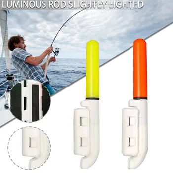 1db Halászati Elektronikus Rod Világító Úszó Stick Fény USB Töltés Világító Úszó Stick Fények Vízálló Izzó Lámpa