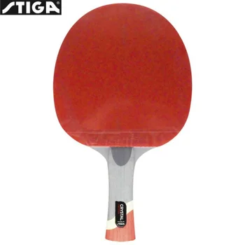 Valódi Stiga PRO KRISTÁLY Minőségi 4 csillagos asztalitenisz Ütő Ping-Pong Lapát 7-rétegű Fa ITTF által Jóváhagyott Gumi Verseny