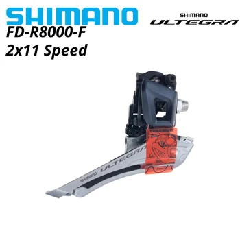 SHIMANO ULTEGRA FD-R8000 Első Váltó FD-R8000-F Közúti Bike Mount 2x11 Sebesség 2x11s R8000 Bronz a 2-es 11-2v 11v 2x11v