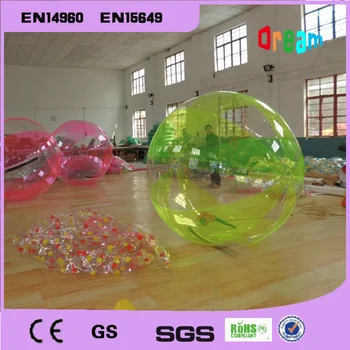 Ingyenes Szállítás 1.8 m 0.8 mm-es PVC Zorb Labdát Szórakoztató Víz Felfújható Water Walking Ball Víz Léggömb Felfújható Emberi Hörcsög Labda