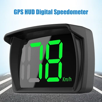 GPS HUD Digitális Sebességmérő, Plug and Play az Autók Big Font KMH MPH Autó Tartozékok