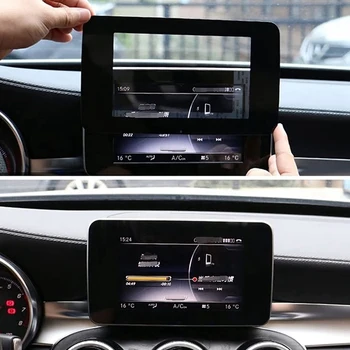 Autó Központi Irányítás Navigációs Képernyő Védelem Panel Navigációs Panel a Mercedes-Benz C-Osztály W205 GLC 2015-2017