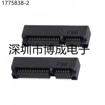 10 Uds., PCIE de 100% hembra, , eredeti, nuevo, disponible, 1775838-2/0,8 mm-52Pin, socket-5.6 H