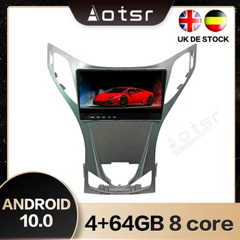 AOTSR A Hyundai Azera 2011-2012-Es Android 10.0 Autós GPS Navigáció Rádió Képernyőn Android Multimédia Vízszintes Képernyő Gyors boot