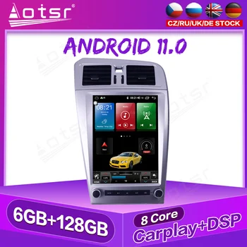 Android 11 Autós GPS Navigáció A Volvo XC 60 2009+ Auto Hifi, Multimédia Rádió, Videó Lejátszó Carplay Rögzítő Szalag Fejegység DSP