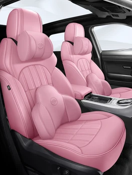 Autó Ülés Fedezni Kia Sportage 2022 Auto Tartozékok Belső Női Pink Teljes Készlet Autók Egyéni NAPPA Bőr