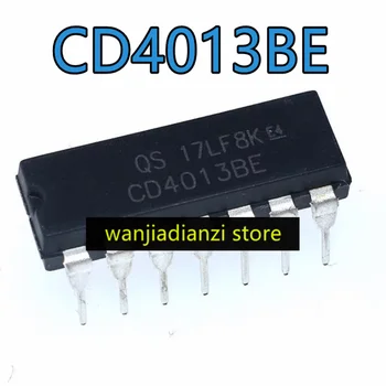 5db eredeti CD4013BE DIP14 Beállítás visszaállítása a ravaszt/logikai IC chip DIP-14 a D típusú flip-flop egyenes, CD4013