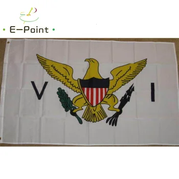 Amerikai Virgin-Szigetek Zászló 2láb*3ft (60*90 cm) 3ft*5ft (90*150 cm) Méret Karácsonyi Dekoráció az Otthoni Zászló Banner