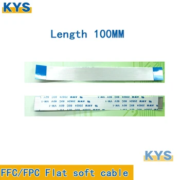 FFC/FPC Lapos flexibilis kábel 10P LCD kábel Távolság 1.0 MM hosszúság 100 MM a gép