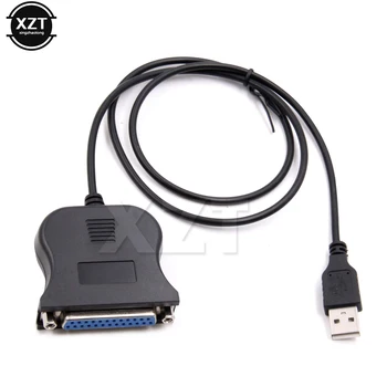 1db Port USB 2.0 Férfi 25 Pin-DB25 Női Párhuzamos Nyomtató adapter Kábel Nyomtatás Átalakító pc laptop ic