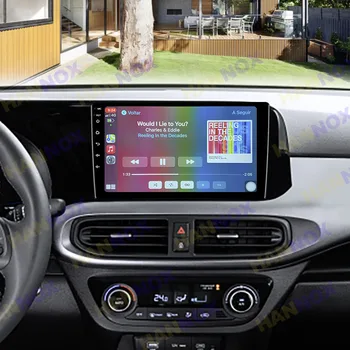 9inch Android Autó Rádió Sztereó Hyundai I10 2019 2020 2021 2022 2023 Bal oldali Meghajtó Automatikus Multimédia Lejátszó GPS Navigációs