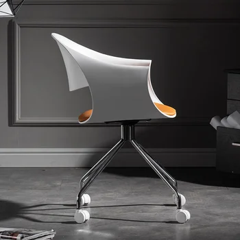 Számítógépes szék tervező egyszerű, kényelmes vétel találkozó szék otthoni íróasztal görgős szék tárgyalási irodai szék bútor