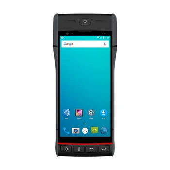 Blovedream S60A Android 9 Quad-core Vezeték nélküli Adat Terminál Kézi PDA Nyomtató 1D 2D-s Szkenner NFC-olvasó